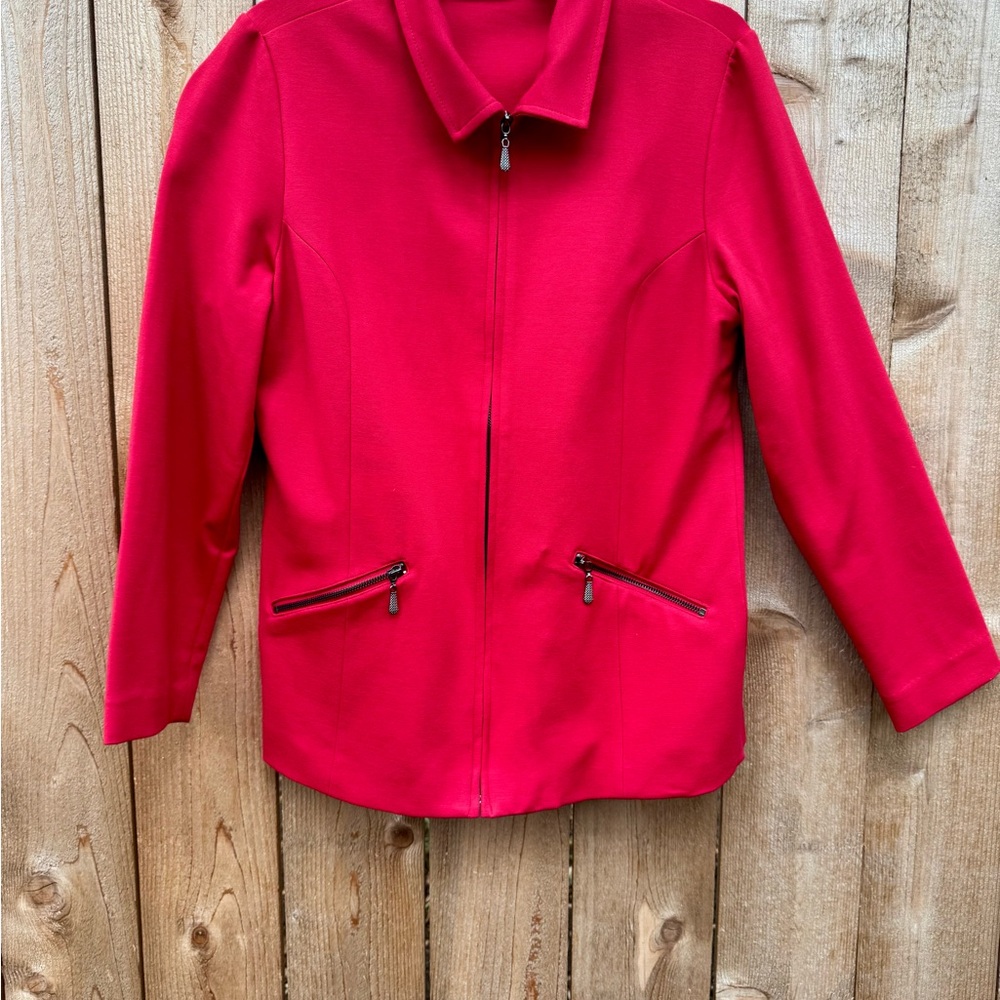Women's Red Blazer Jacket